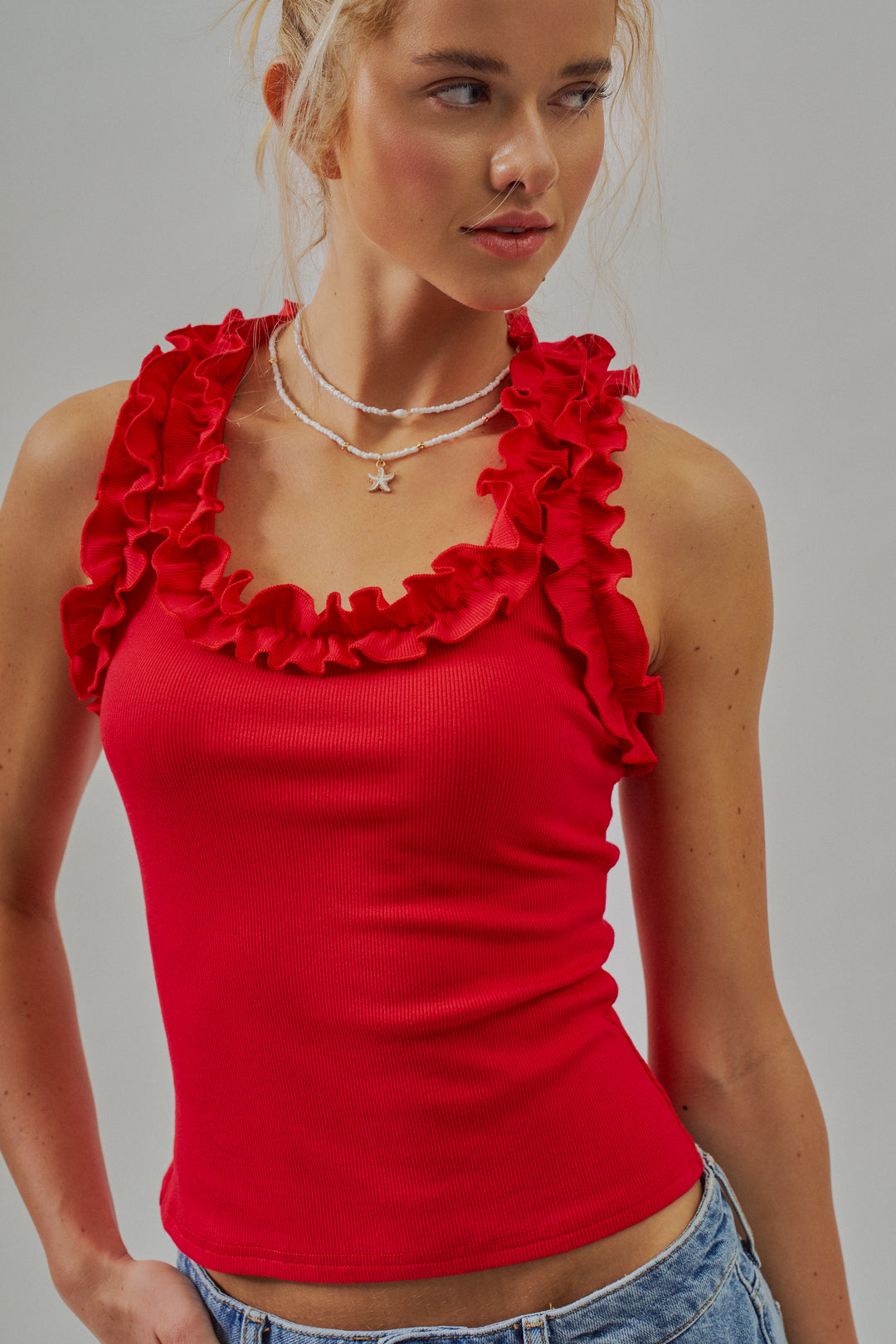 Sweet Ruffle Muse Tank