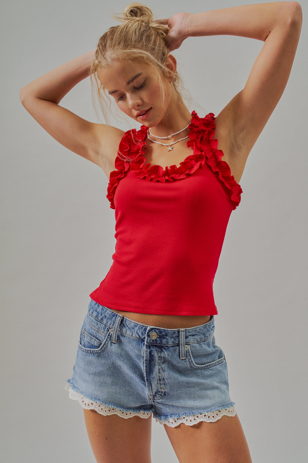Sweet Ruffle Muse Tank