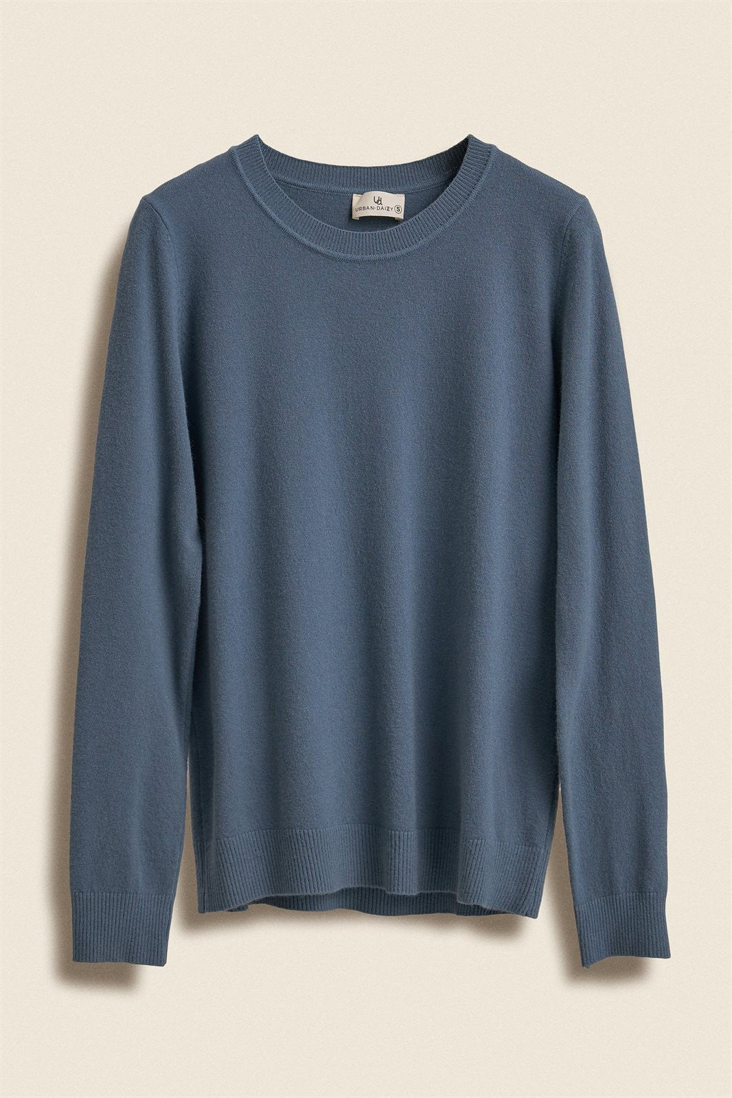 Soft Knit Crewneck Pullover Sweater in VINTAGE NAVY - Women's Wholesale Sweaters | Trend Notes