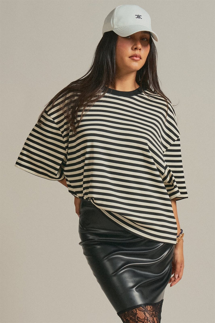 Laid Back Weekend Stripe Tee