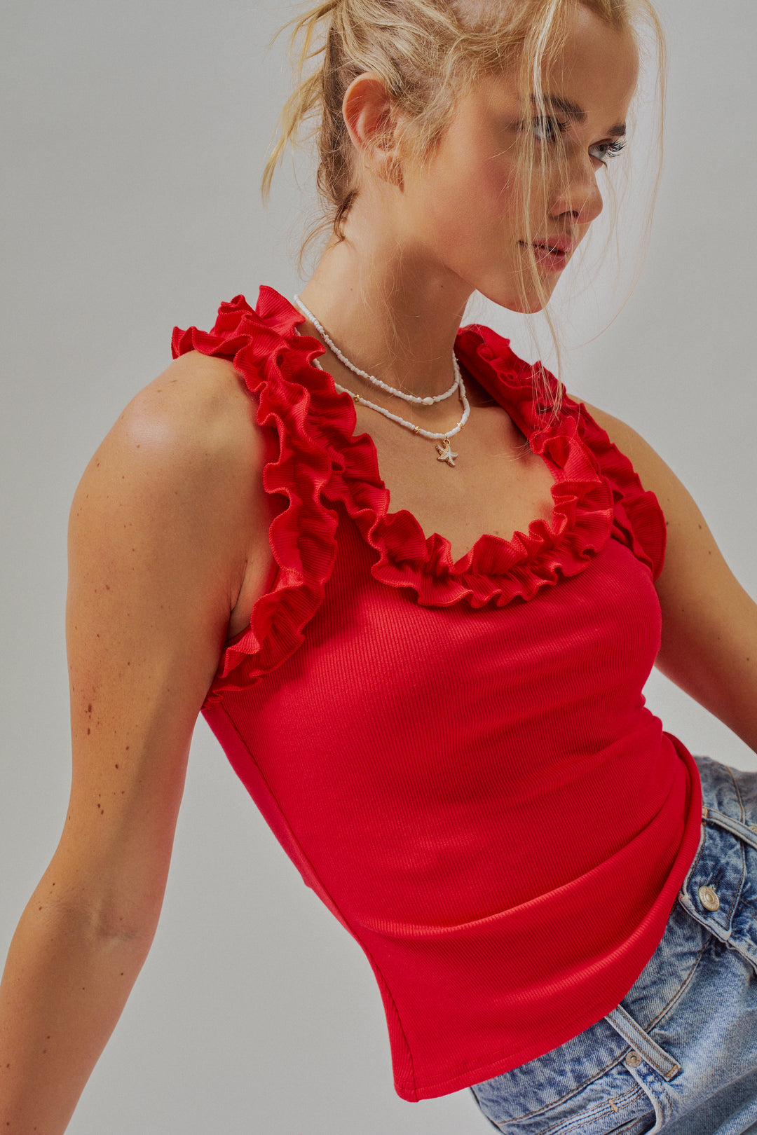 Sweet Ruffle Muse Tank