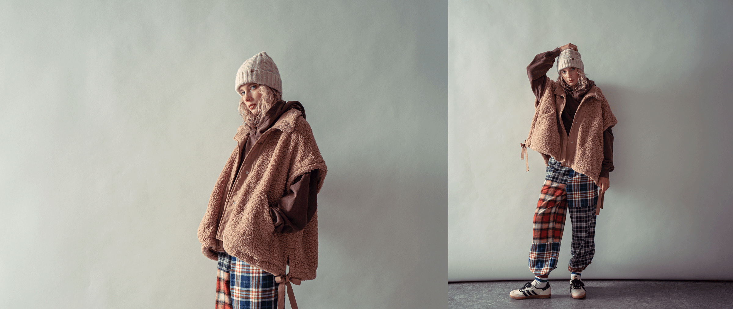 2025 Winter Mix & Match Collection banner featuring modern women's wholesale fashion by Trend Notes