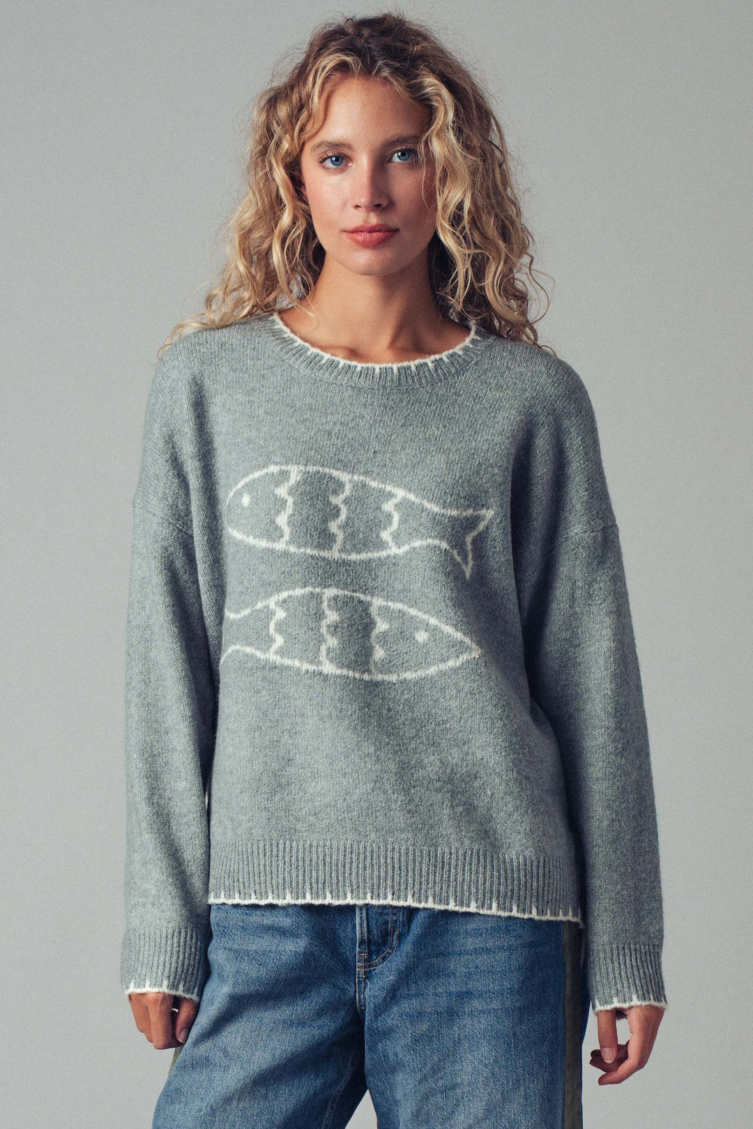 Fish Graphic Sweater – Trend Notes
