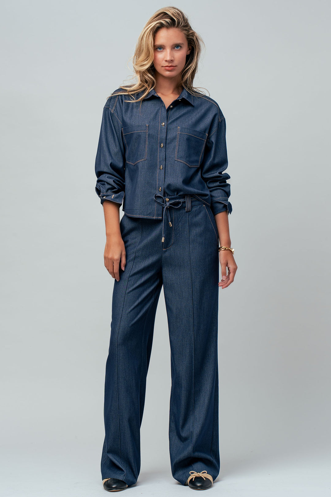 utility shirt - indigo (additional view)