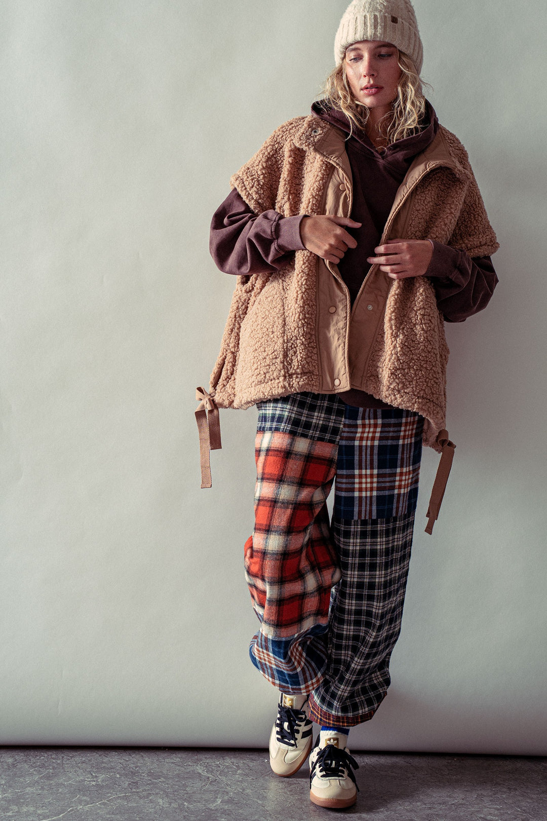 Cozy Boho Western Sherpa Vest for Casual Looks | wholesale outerwear | Trend Notes