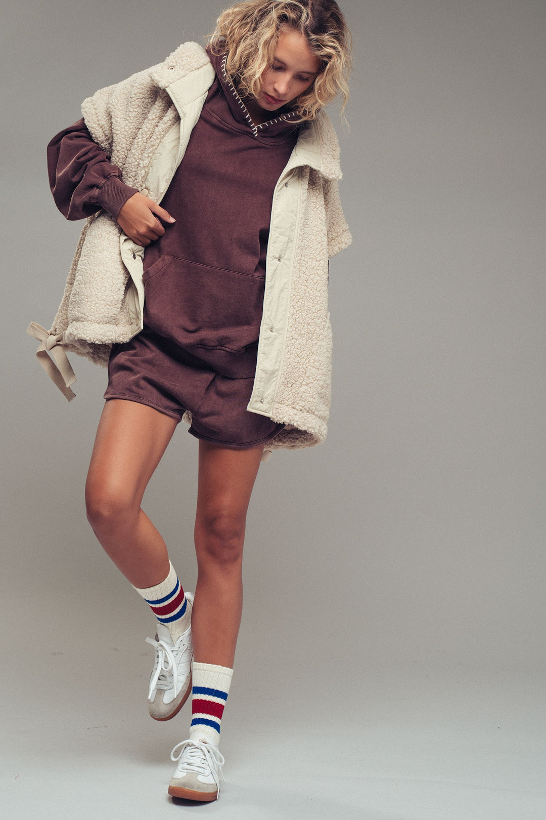 Cozy Boho Western Sherpa Vest for Casual Looks | wholesale outerwear | Trend Notes