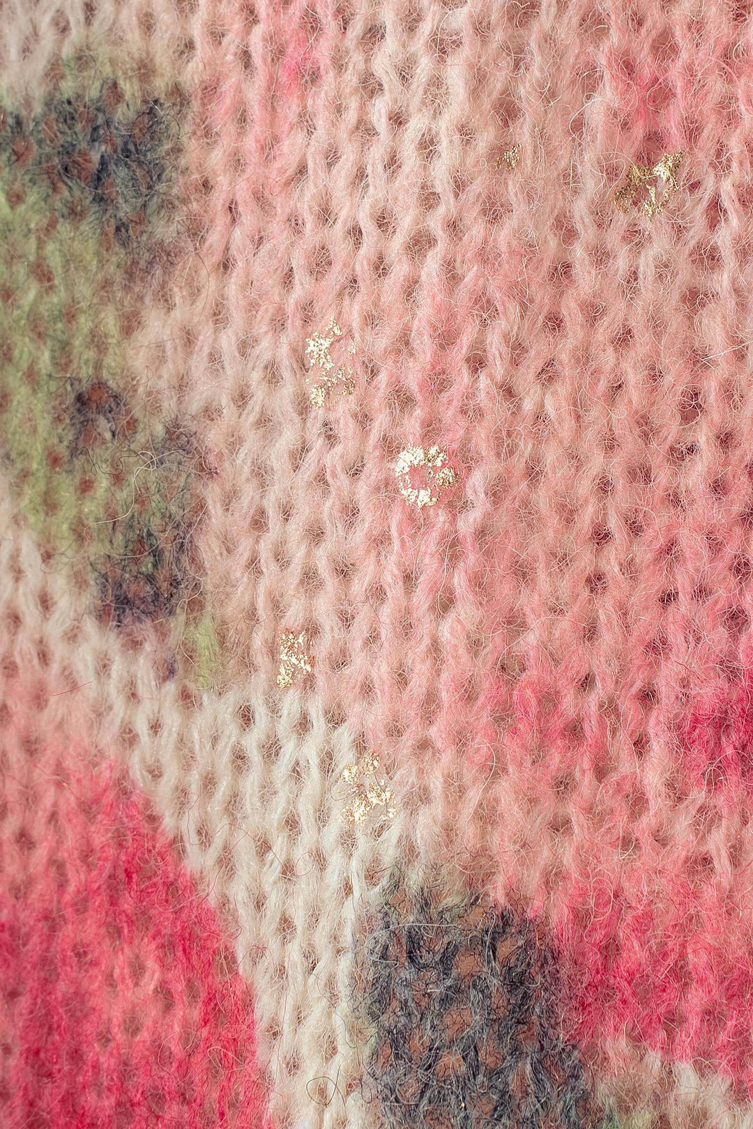 gold dust knit sweater - cream multi (additional view)