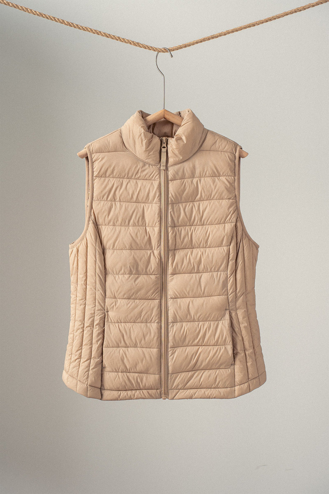 4n Lightweight Quilted Vest Cozy Layering Piece, additional view