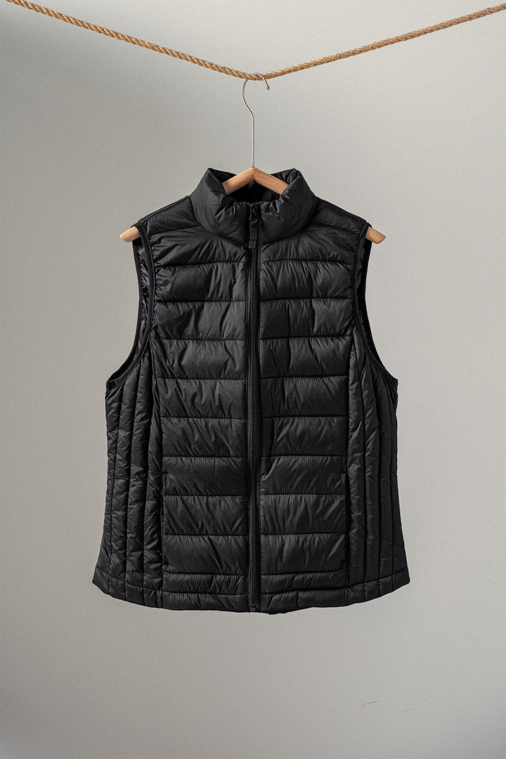 4n Lightweight Quilted Vest Cozy Layering Piece, additional view