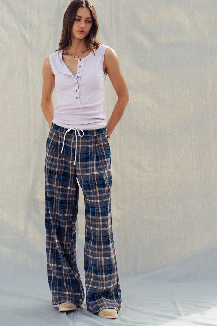sweet summer henley tank - lavender (additional view)