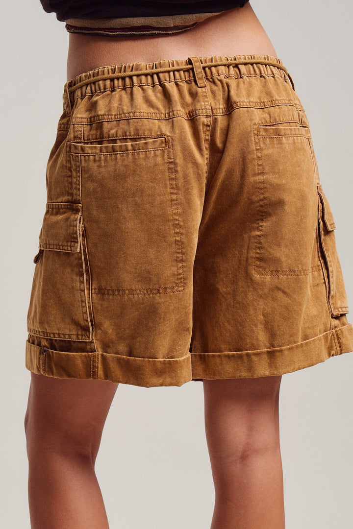 on the go cargo short - camel (additional view)