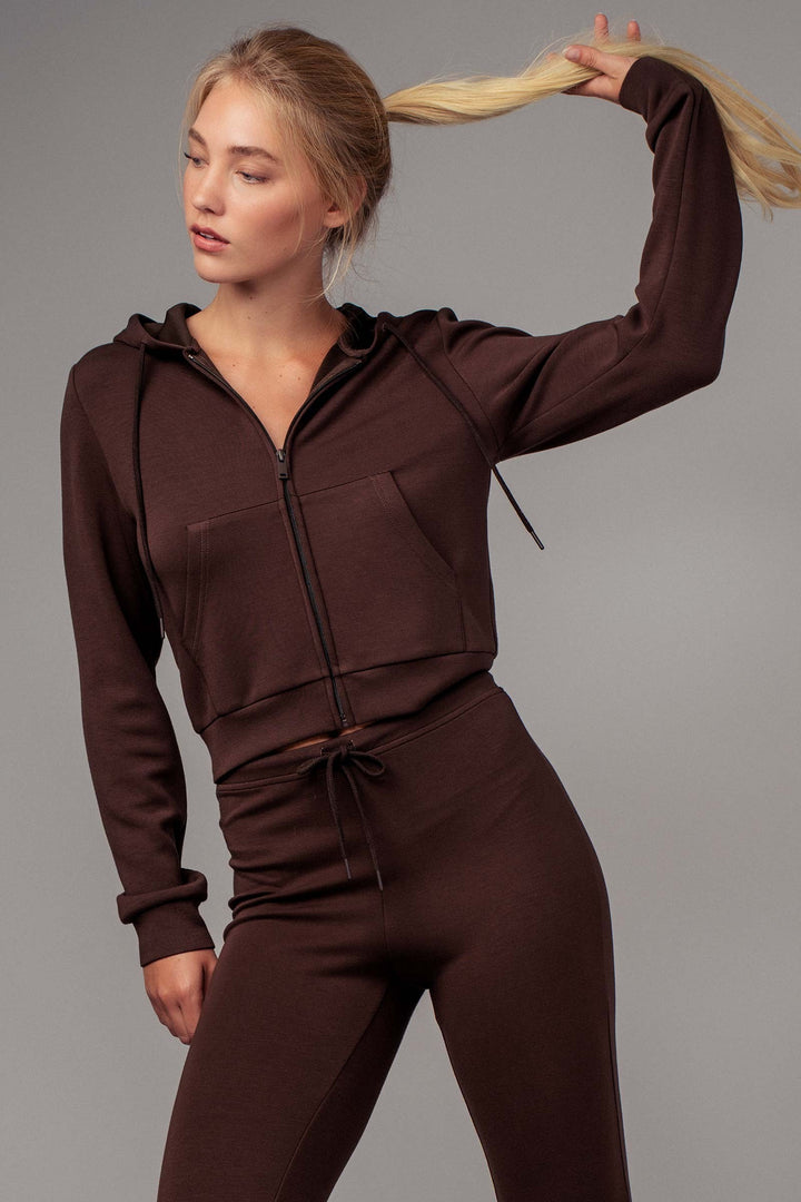 Everyday Knit Zip-Up Hoodie