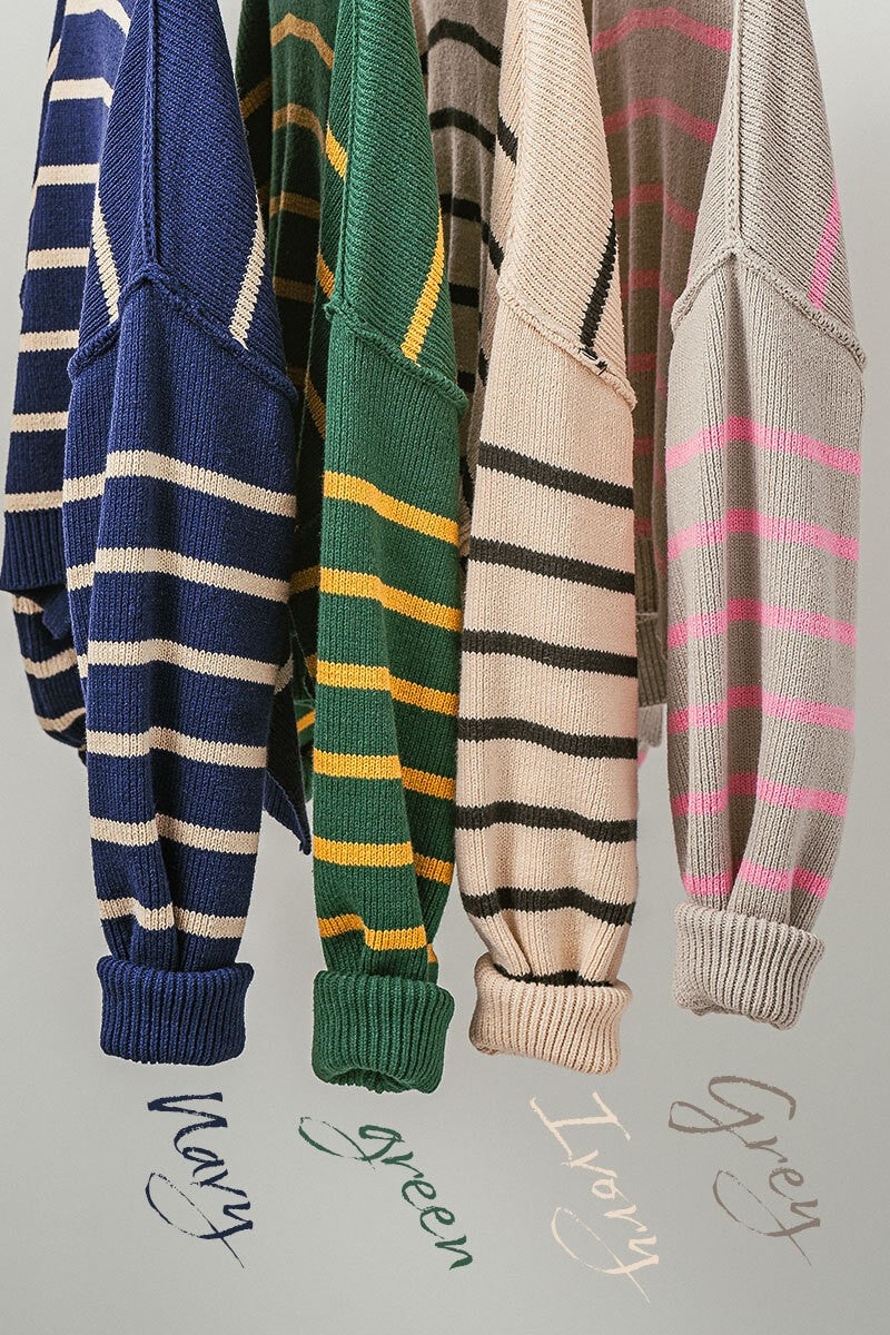 flow it down ribbed knit pullover - default (additional view)