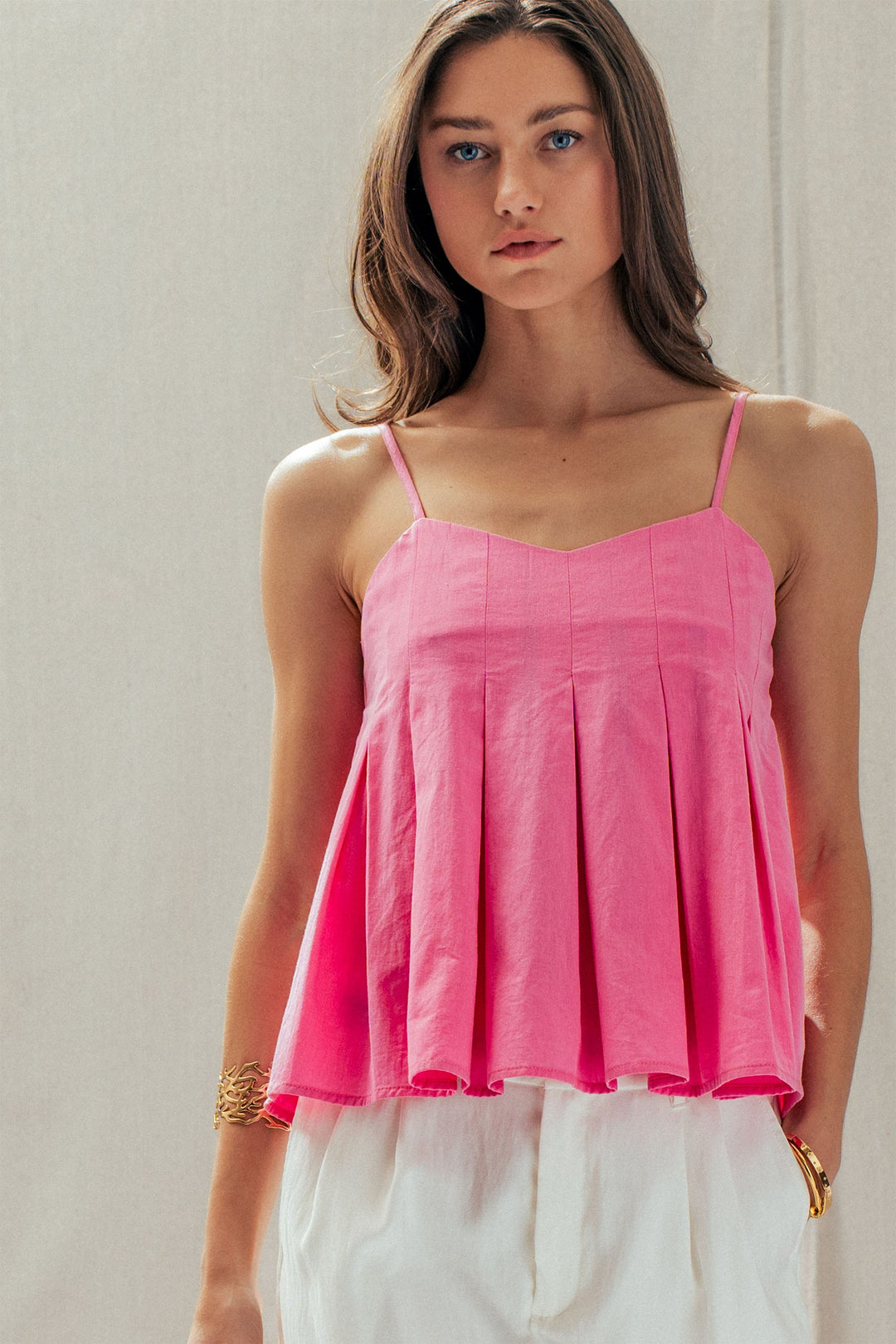 cotton candy crush cami - candy pink