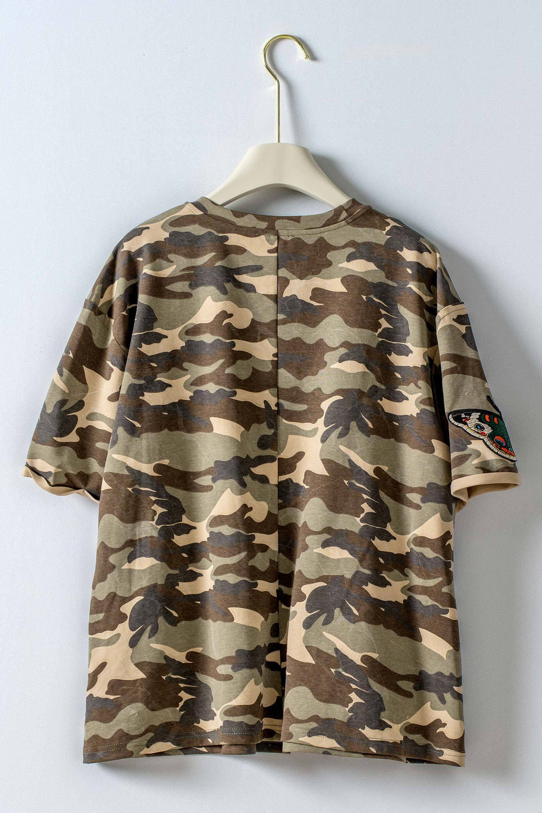 wildflower patched camo tee - camouflage (additional view)
