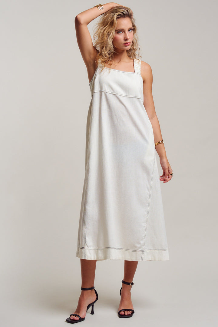 easy days stitch sundress - white (additional view)