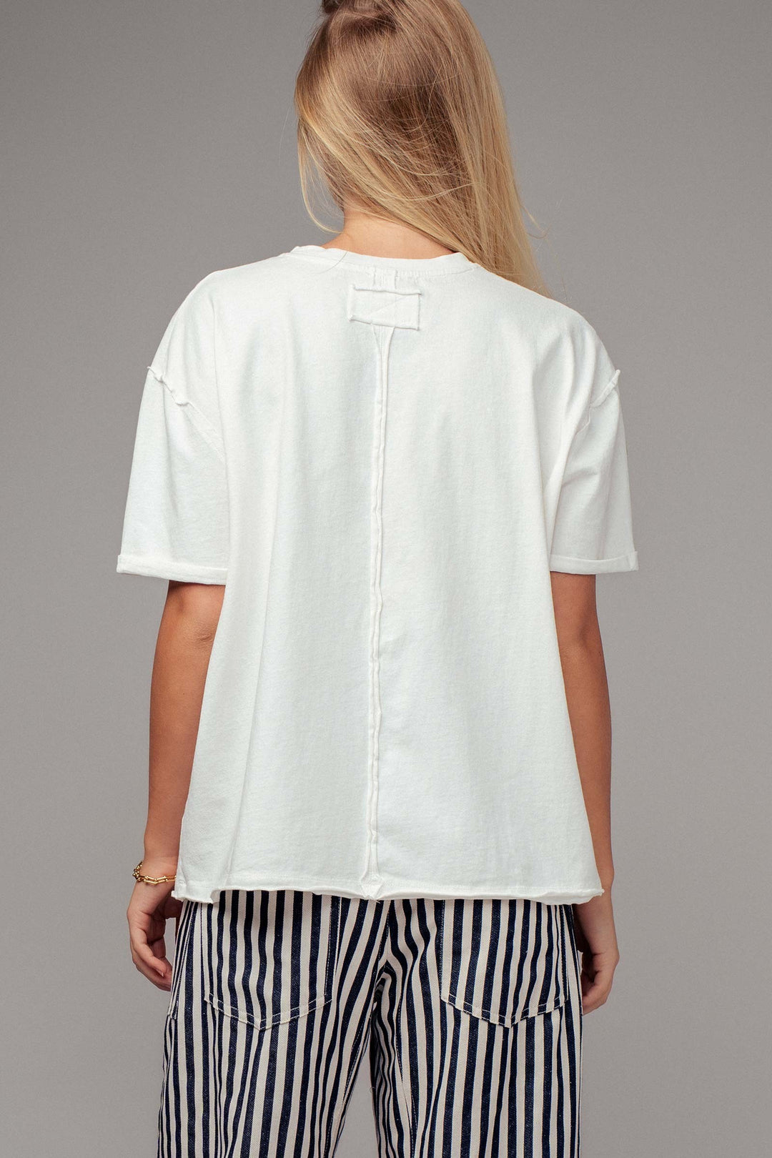 Garment-Dyed Boxy Summer Tee