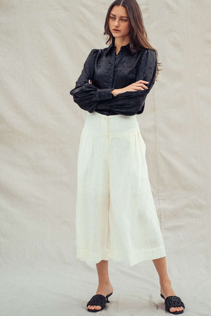 midnight shimmer metallic blouse - black (additional view)