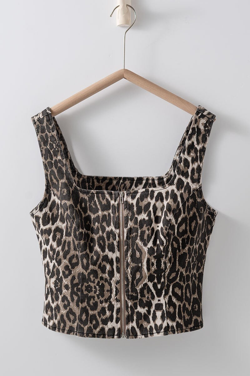 leopard on leopard pounce set - whitebrown (additional view)