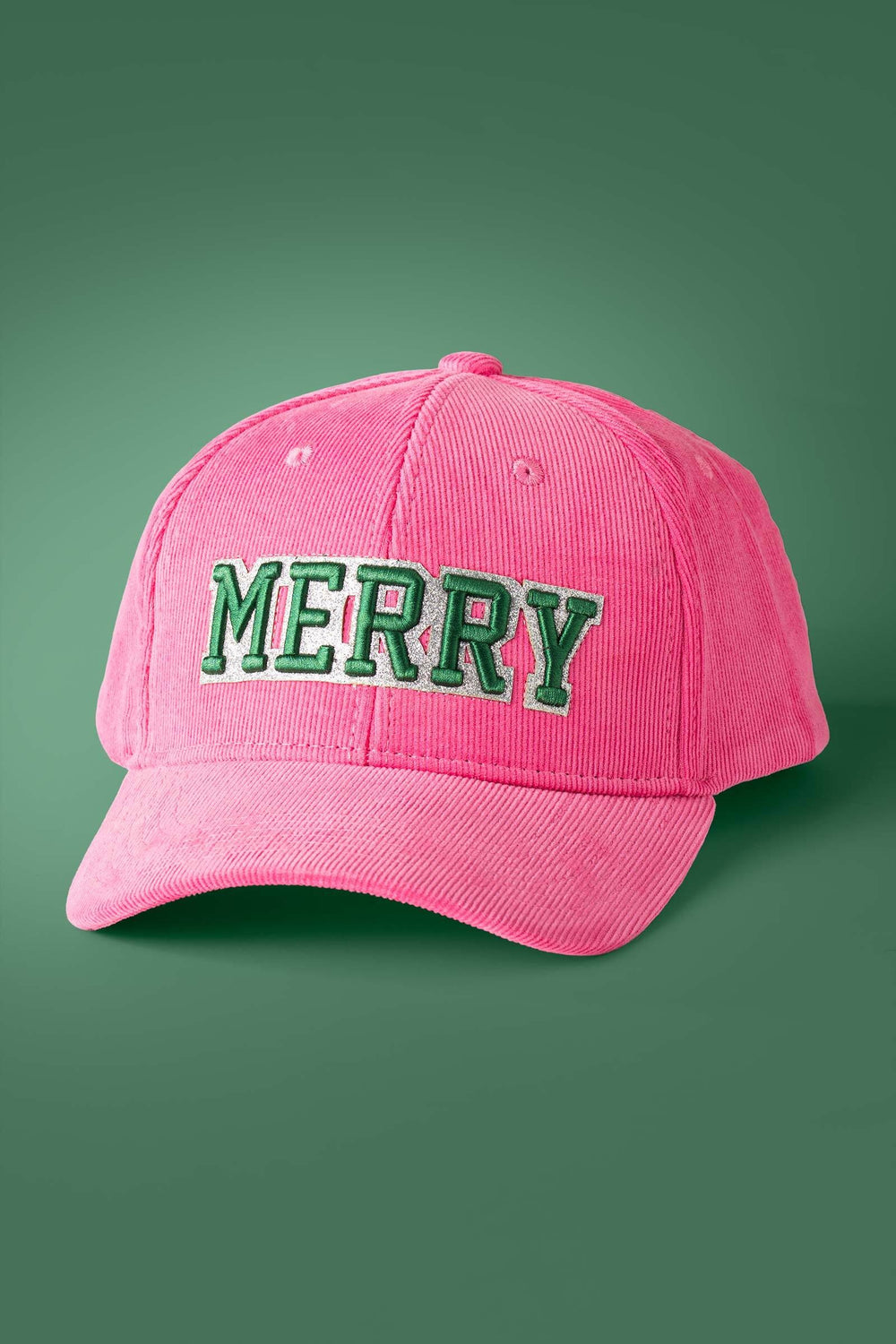 corduroy merry cap - pink