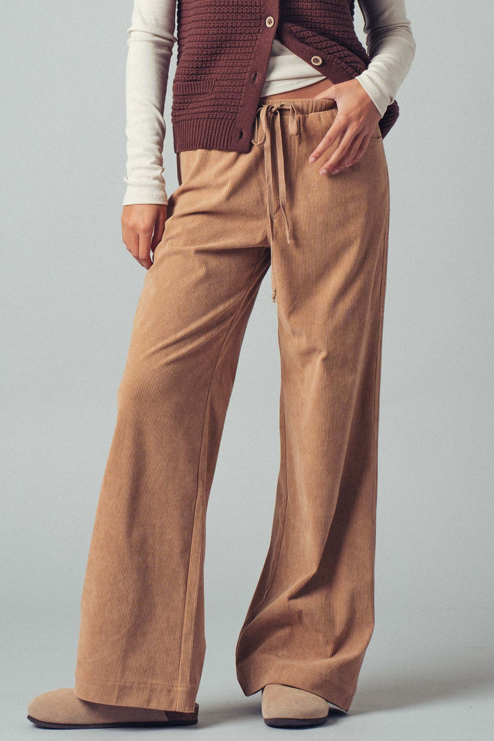 0628-9468 | Pantalones de pana de pierna ancha