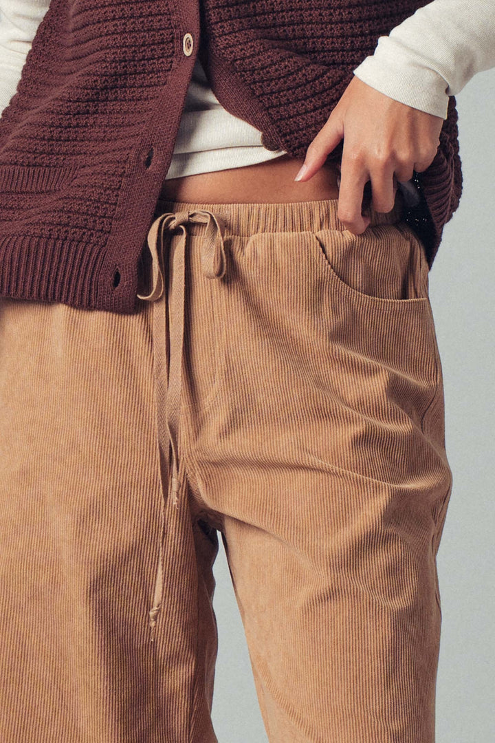 0628-9468 | Pantalones de pana de pierna ancha