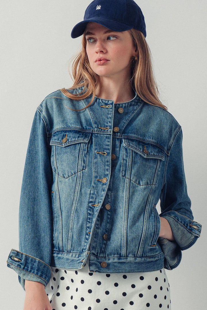 denim jacket - denim