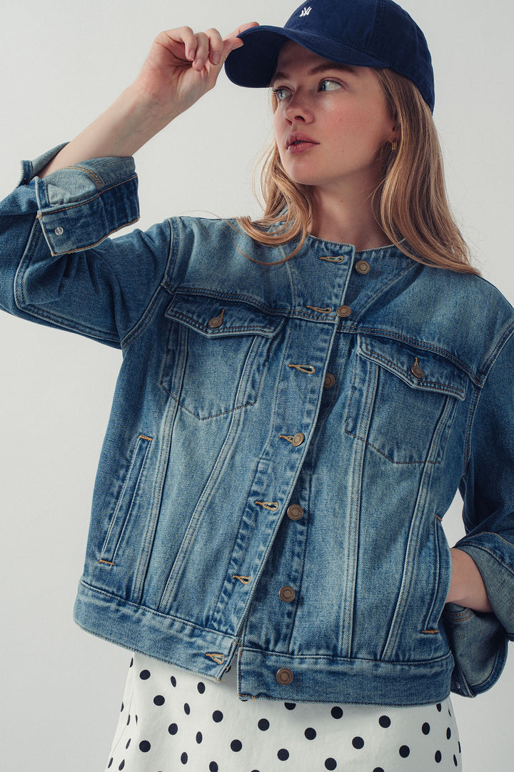 denim jacket - denim (additional view)