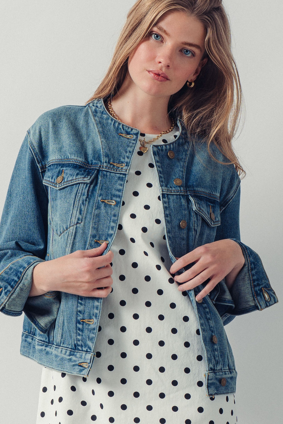 denim jacket - denim (additional view)