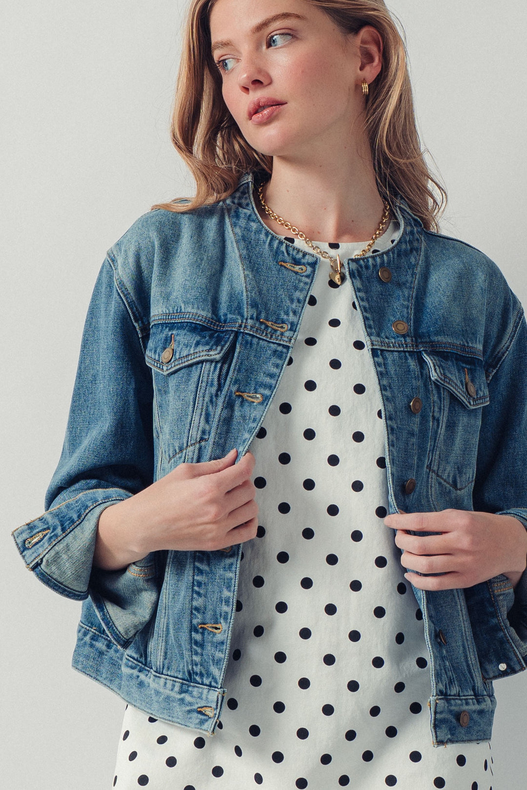 denim jacket - denim (additional view)