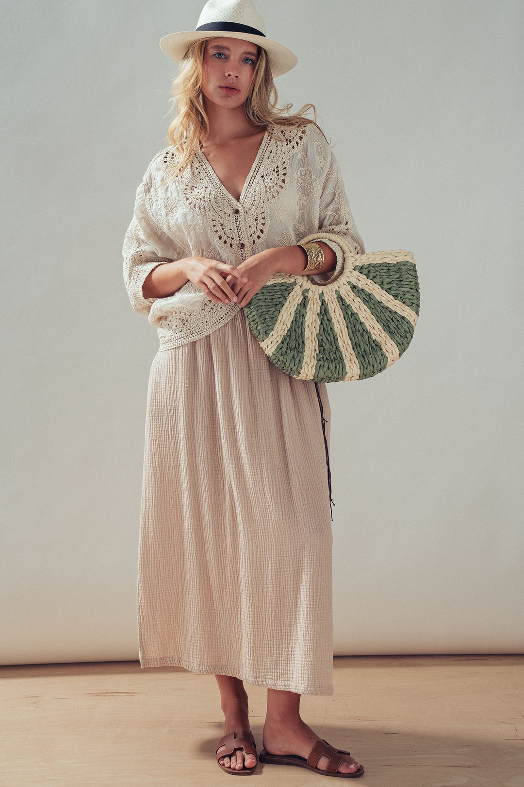 lace kimono - natural (additional view)