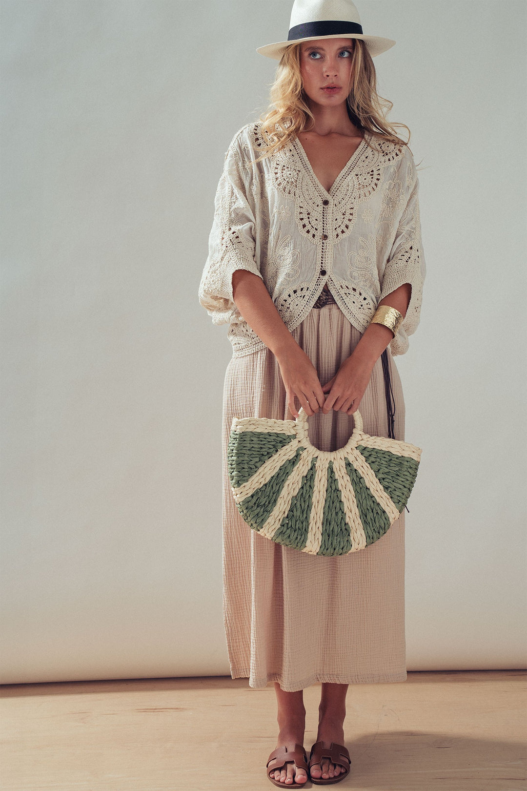 lace kimono - natural (additional view)