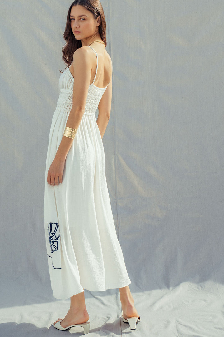 shores midi dress - white (additional view)