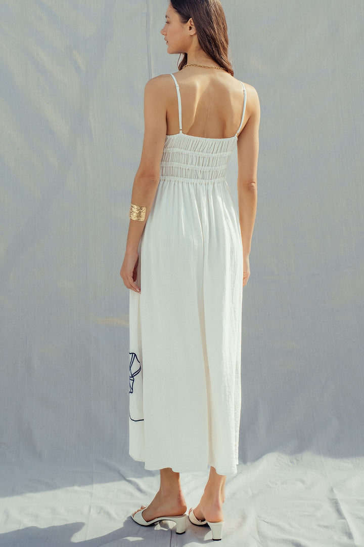 shores midi dress - white (additional view)