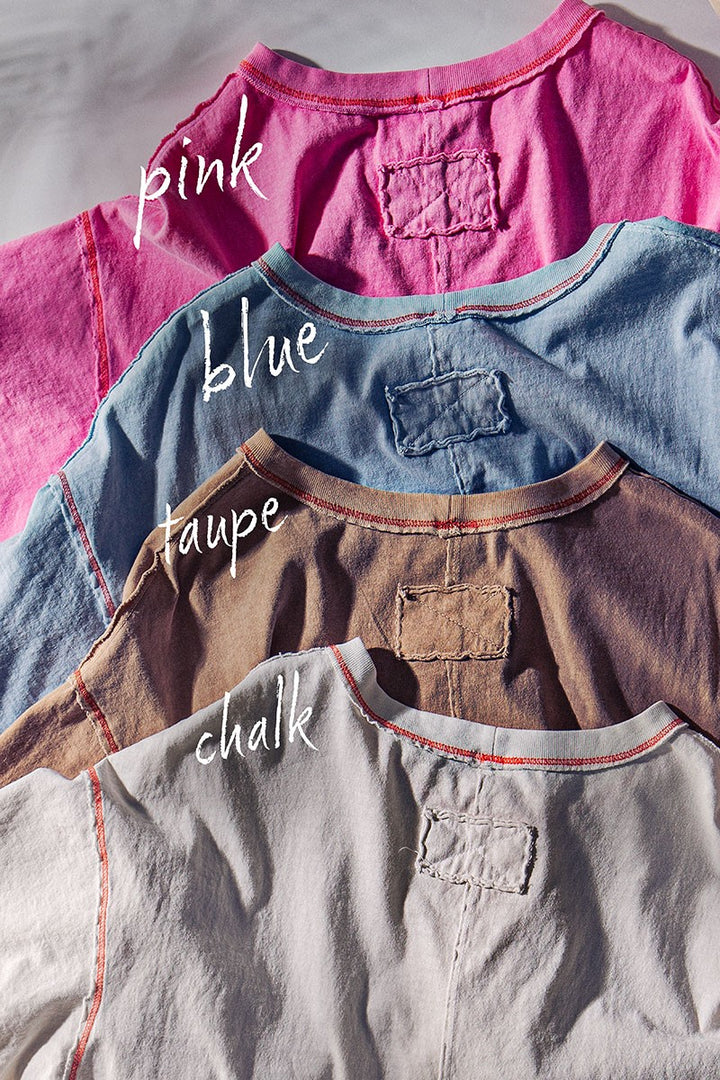 mineral washed classic oversized tee - default (additional view)