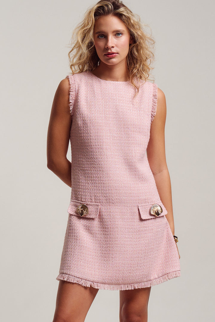 seashell statement mini - pink