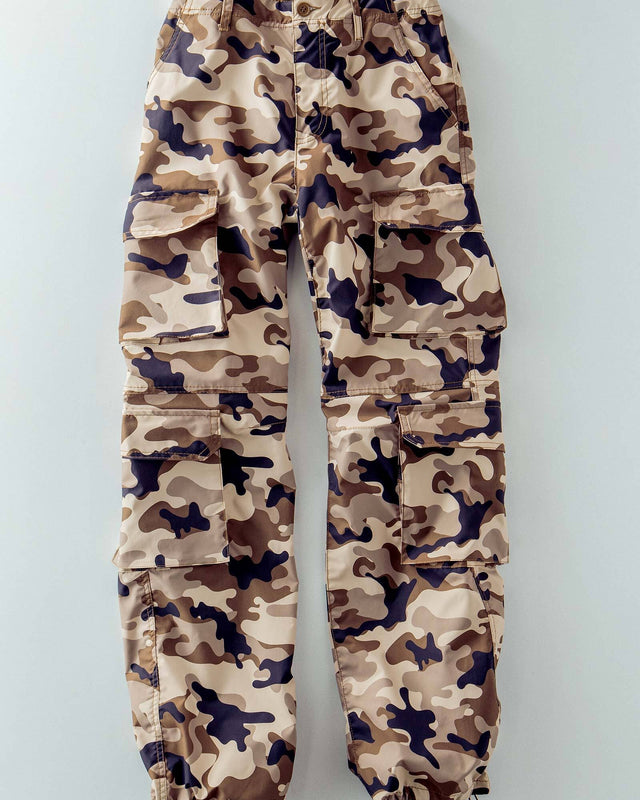 nomad terrain camo cargo pant - mocha