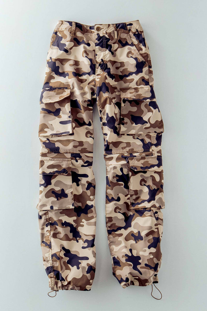 nomad terrain camo cargo pant - mocha