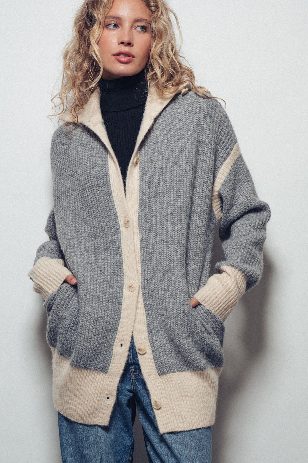 Mystic Meadow Collared Boho Cardigan | wholesale sweaters & cardigans | Trend Notes
