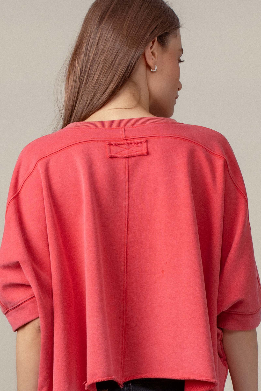 Vintage Washed Relaxed Crop Top