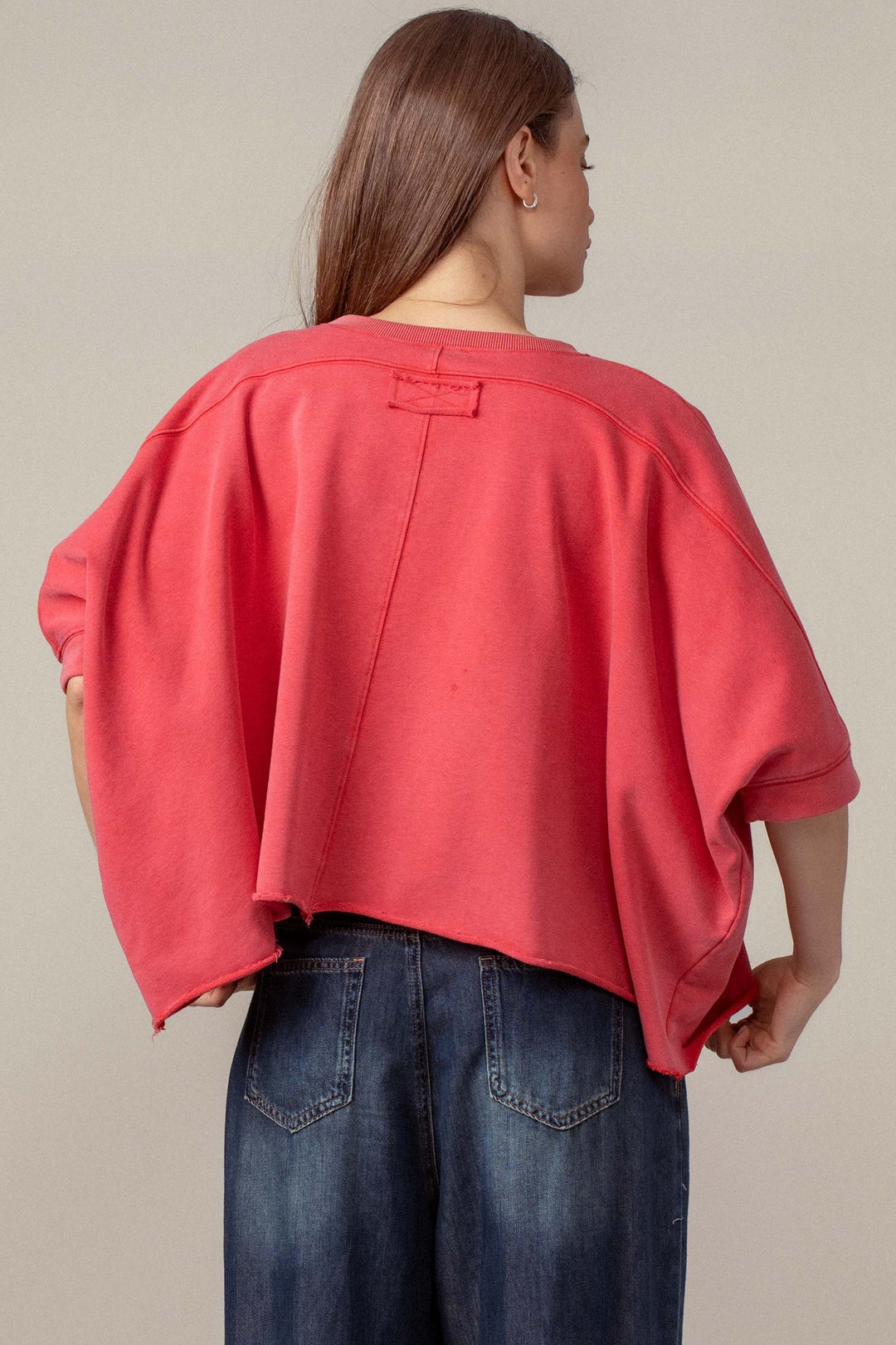 Vintage Washed Relaxed Crop Top