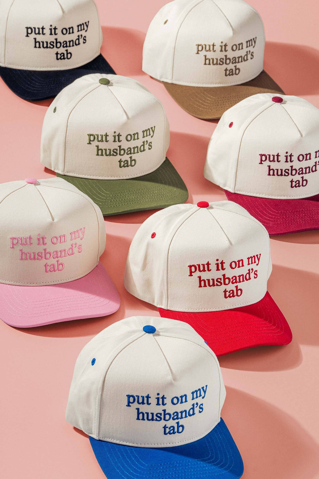 put it on my husbands tab trucker hat - default