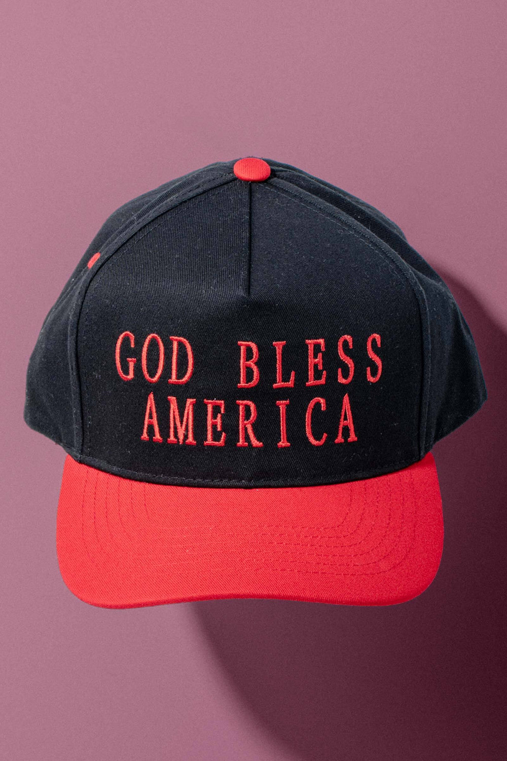 god bless america trucker hat - mbk (additional view)