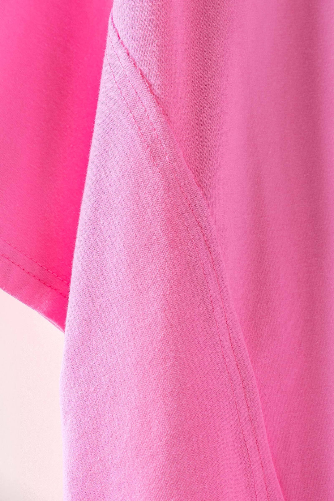 everyday vintage wash v neck tee - pink (additional view)