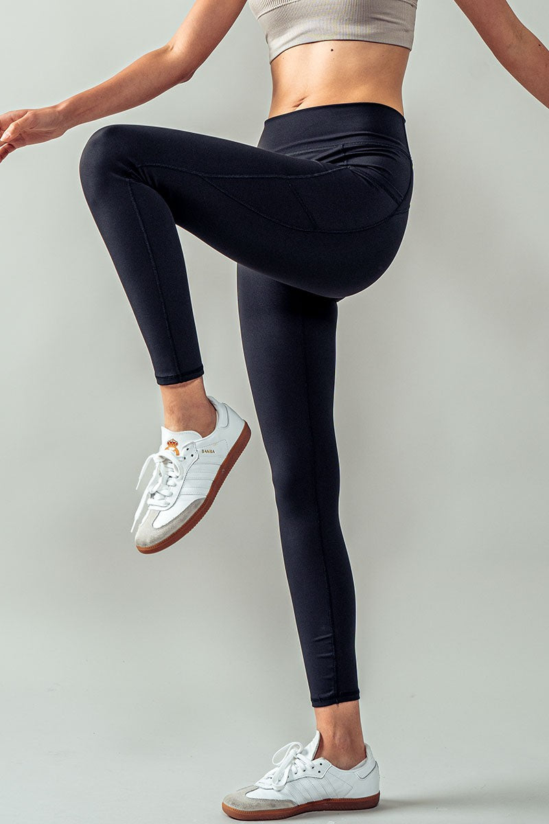 HIGH WAIST LEGGINGS in Black - Women's Wholesale Leggings | Trend Notes