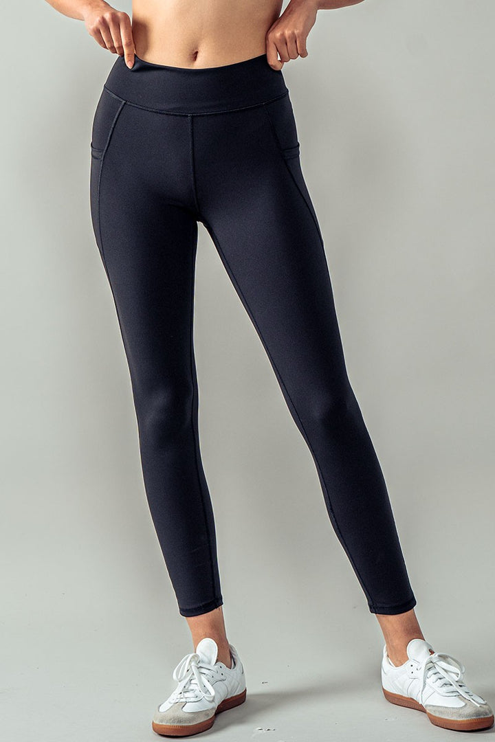 HIGH WAIST LEGGINGS in Black - Women's Wholesale Leggings | Trend Notes