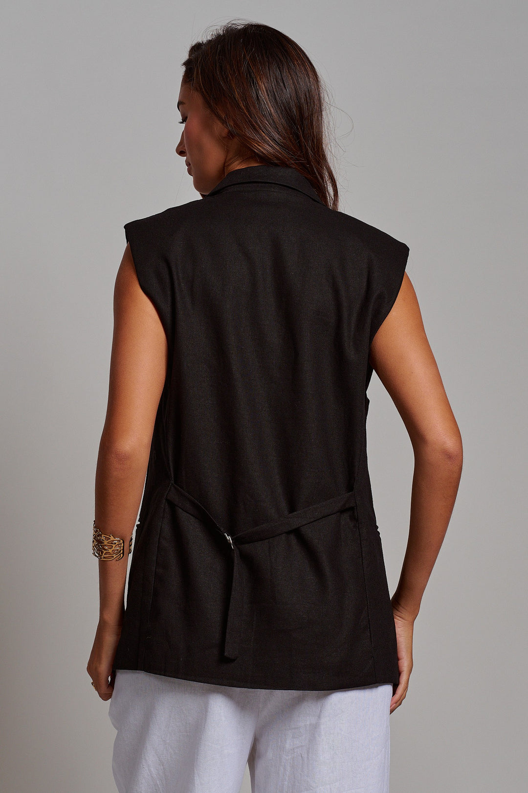 Riviera Tailored Vest in Black - Women's Wholesale Fashion | Trend Notes