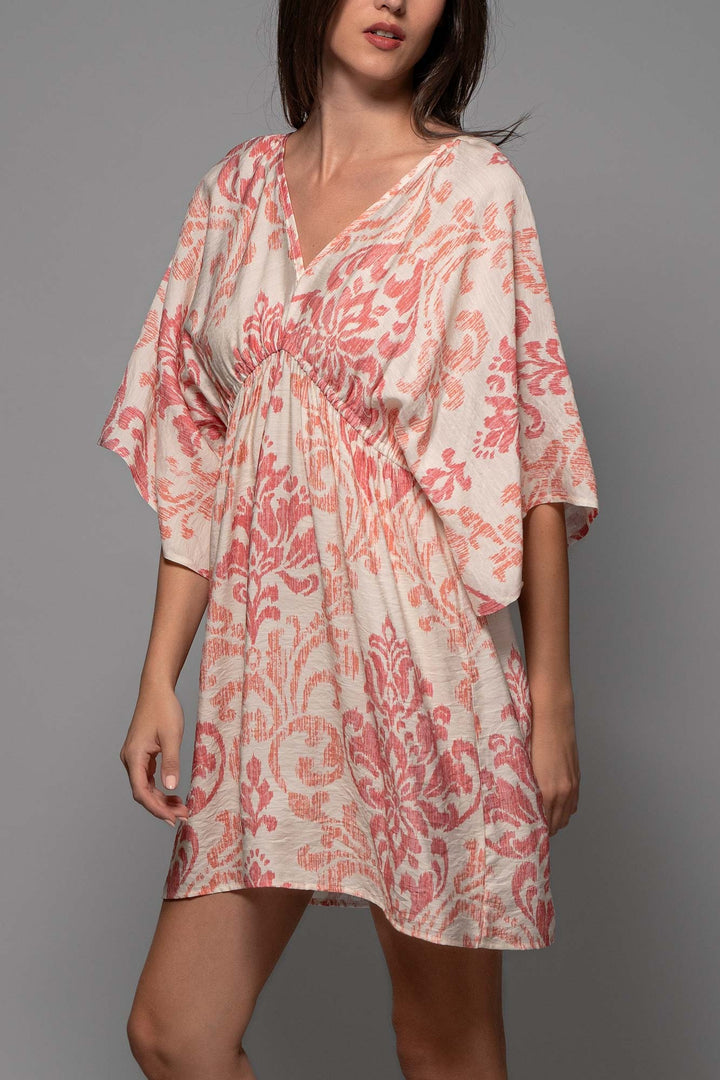 Porcelain Dreams Woven Dress in Fuschia - Women's Wholesale Cover-Ups & Throws | Trend Notes