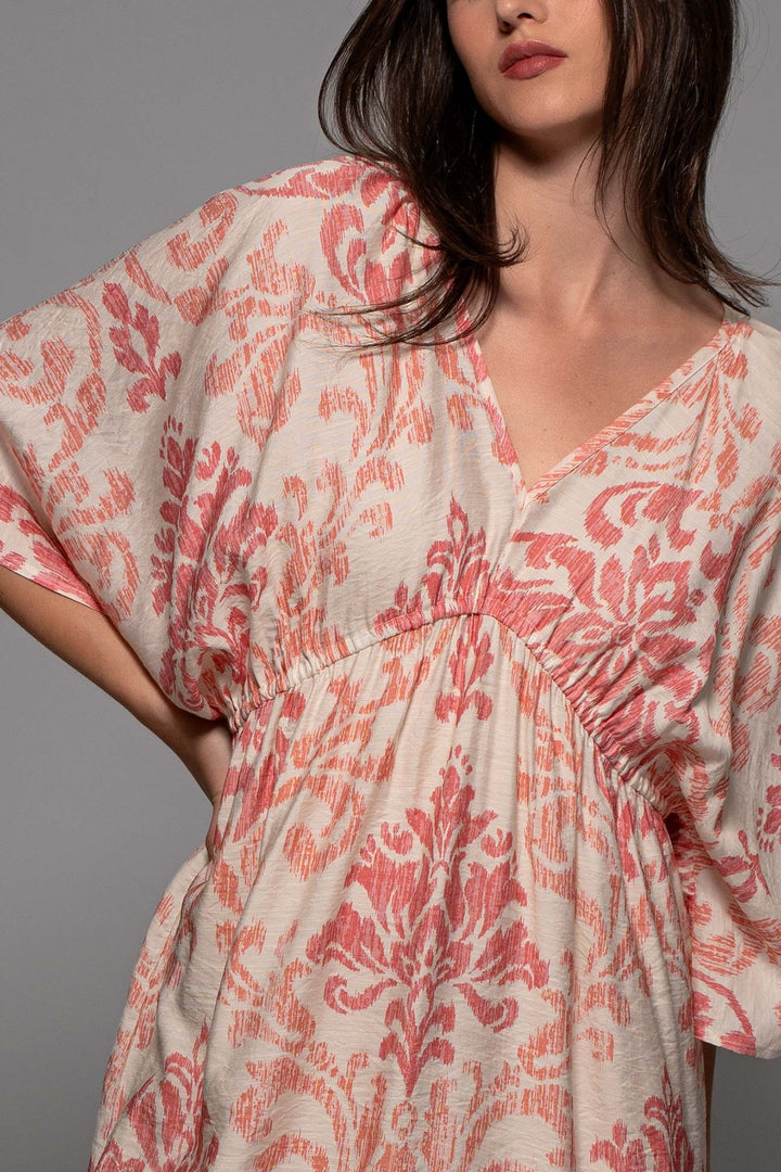 Porcelain Dreams Woven Dress in Fuschia - Women's Wholesale Cover-Ups & Throws | Trend Notes