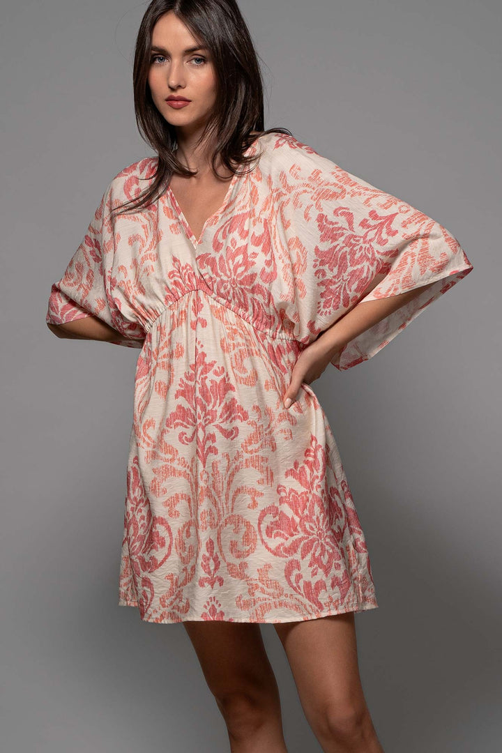Porcelain Dreams Woven Dress in Fuschia - Women's Wholesale Cover-Ups & Throws | Trend Notes
